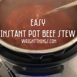 Easy IP Beef Stew