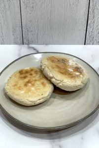 gluten free vegan English muffins dairy free