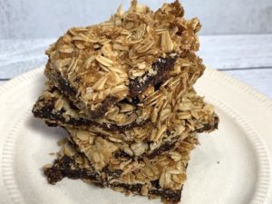 vegan oatmeal fig bars