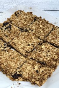 vegan oatmeal fig bars