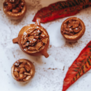 vegan baked apples