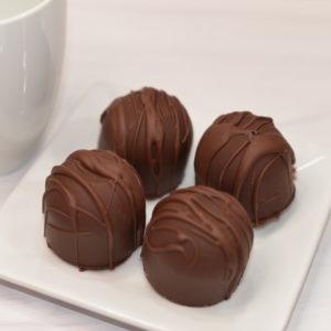 European style hot chocolate bombs