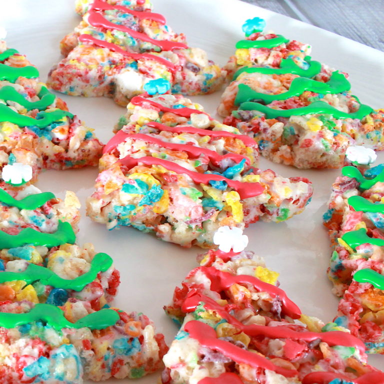 Fruity Pebble Treats with Coconut Oil {Gluten Free, Dairy Free, Vegan