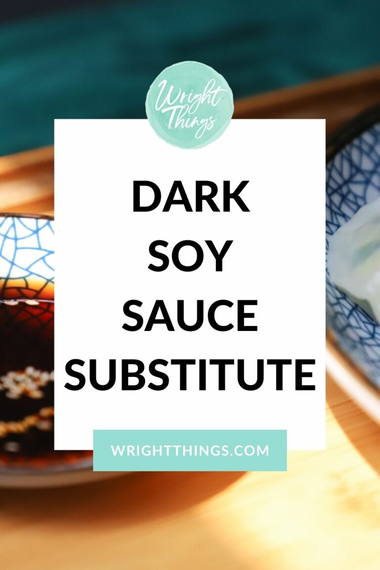 Dark Soy Sauce Substitutes Wright Things