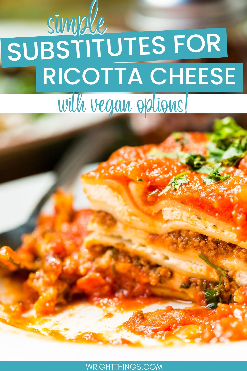 Replacement For Ricotta Cheese Wright Things