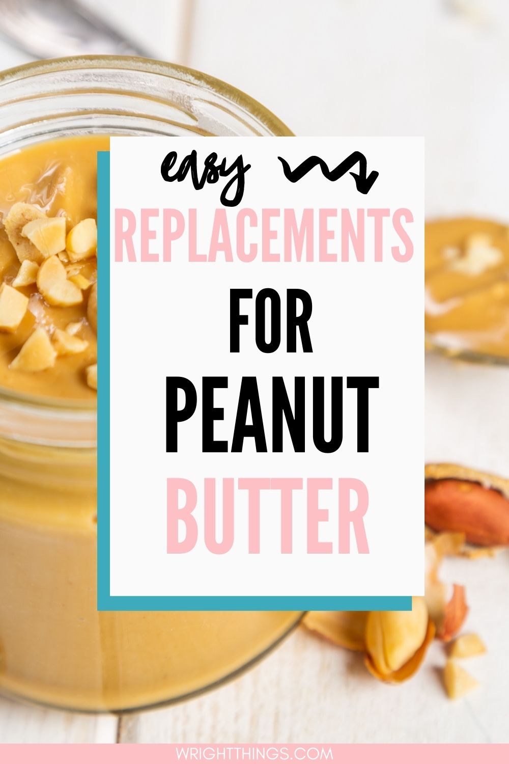 Easy Peanut Butter Substitutes {Allergy Friendly} Wright Things