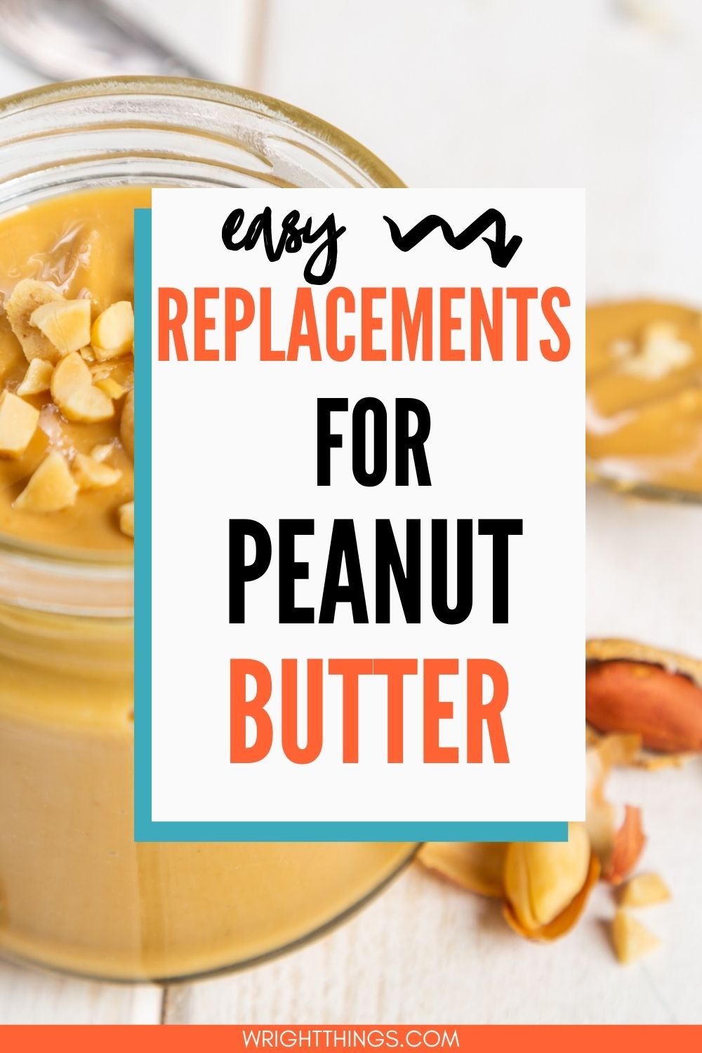 Easy Peanut Butter Substitutes {Allergy Friendly} Wright Things