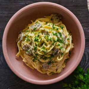 vegan fettuccine Alfredo without cashews