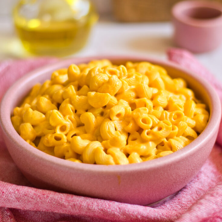 Vegan Nut Free Mac and Cheese